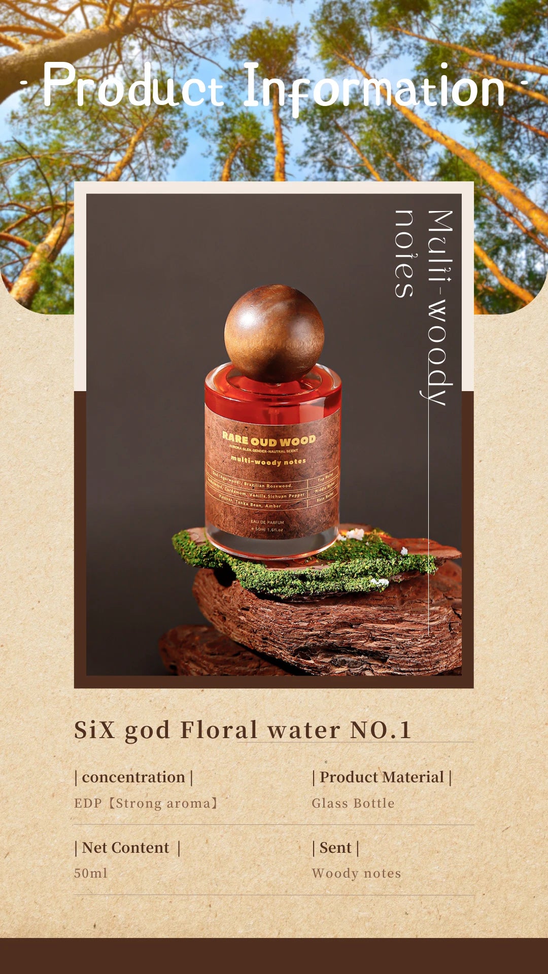 Arabian Oud Perfume perfume unisex luxury woody spicy long lasting Dark Woody Unisex Fragrance - Rare Oud Sichuan Pepper Vetiver
