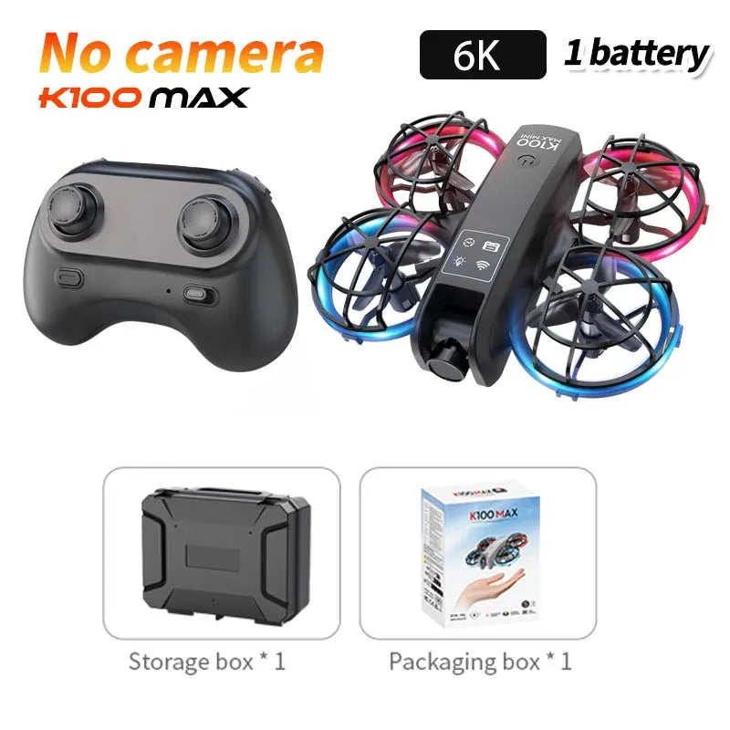 K100 MAX Mini GPS Drone 8K HD Camera Real Time Video Transmis Screen Control Obstacle Avoidance Aerial Photography RC Quadcopter