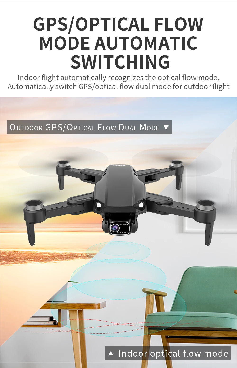 LYZRC L900 PRO SE Drone 4K Professional HD Dual Camera GPS Dron 5G WIFI FPV Foldable Quadcopter Brushless Motor RC Helicopter