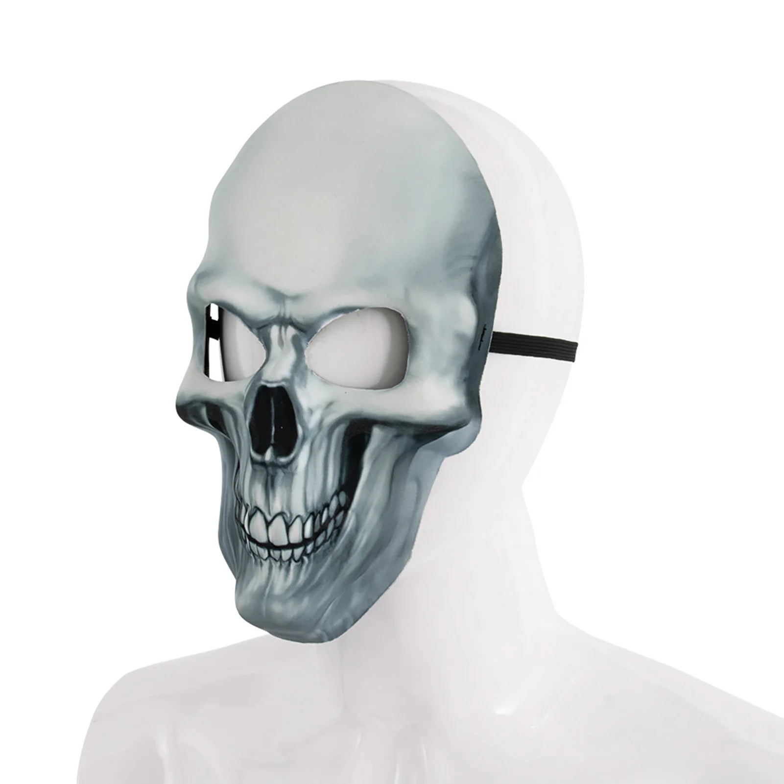 Skeleton Skull Ghost Death Mask Horror Full Head Mask Prank Cosplay Costume Scary Movie Ghostface Props Home Decor Party Supplie