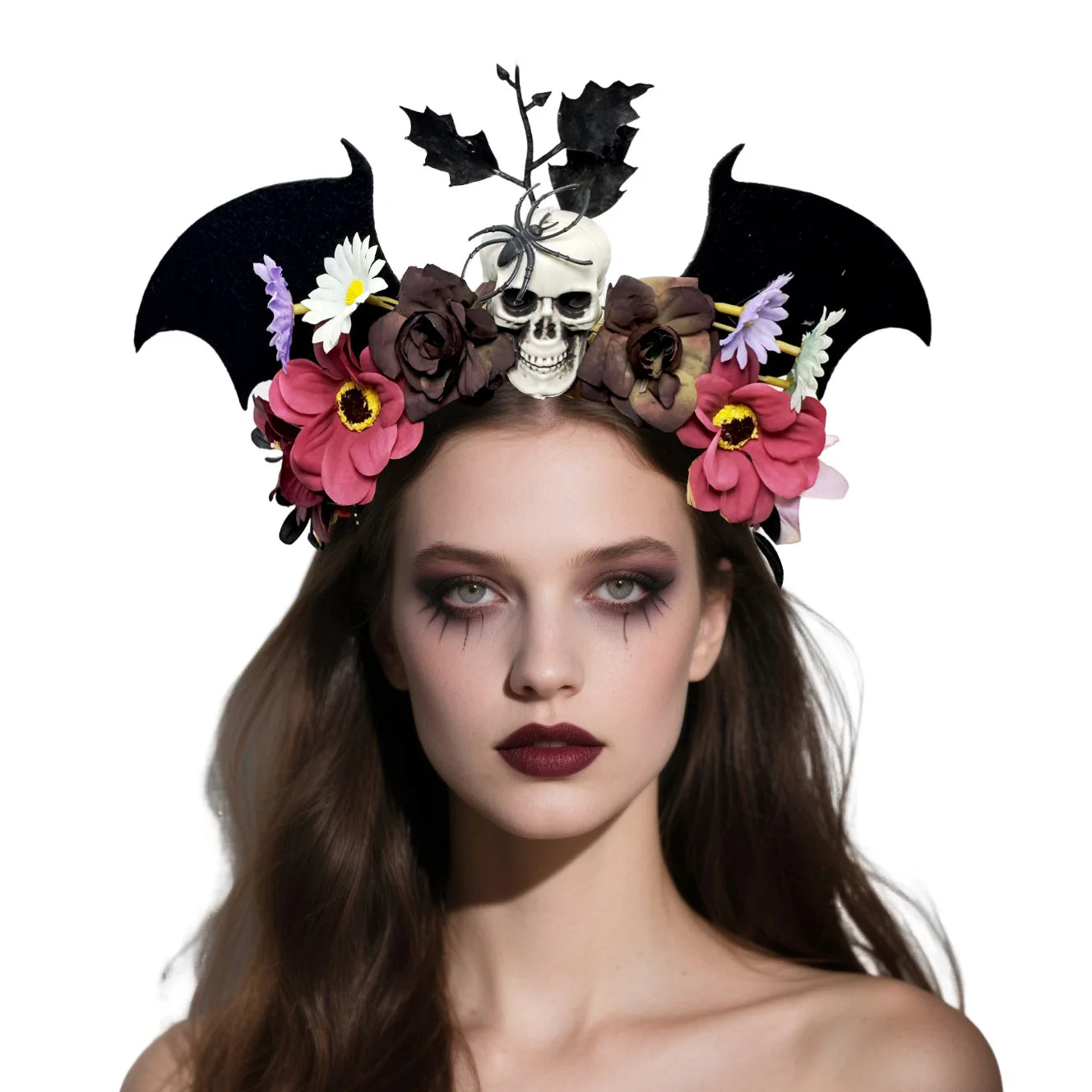 Halloween Funny Headband Bat Ghost Festival Costume Headwear Holiday Party Props