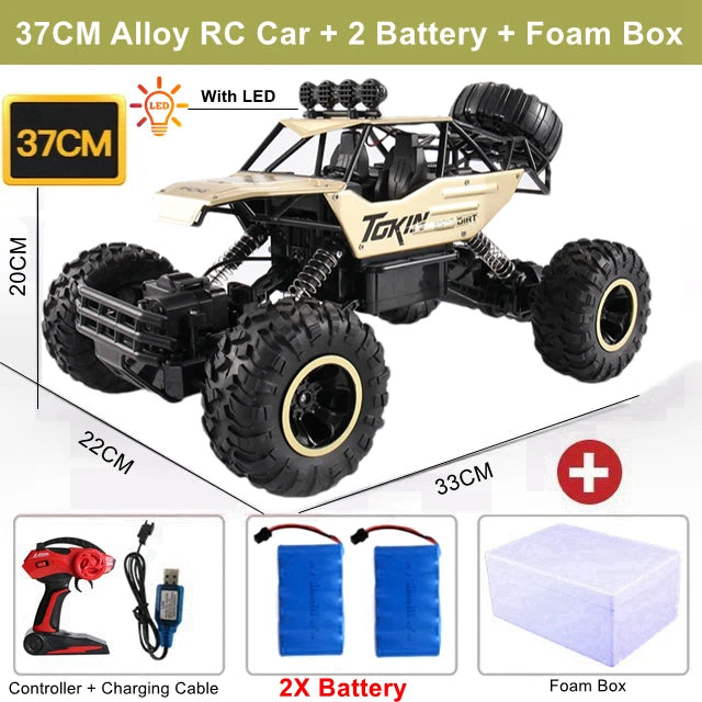 Oike RC Car Remote Control Climbing Vehicle Outdoor All Terrain Off-road Trucks 4WD Racing Drift Cars Toy Gift for Kids Adults