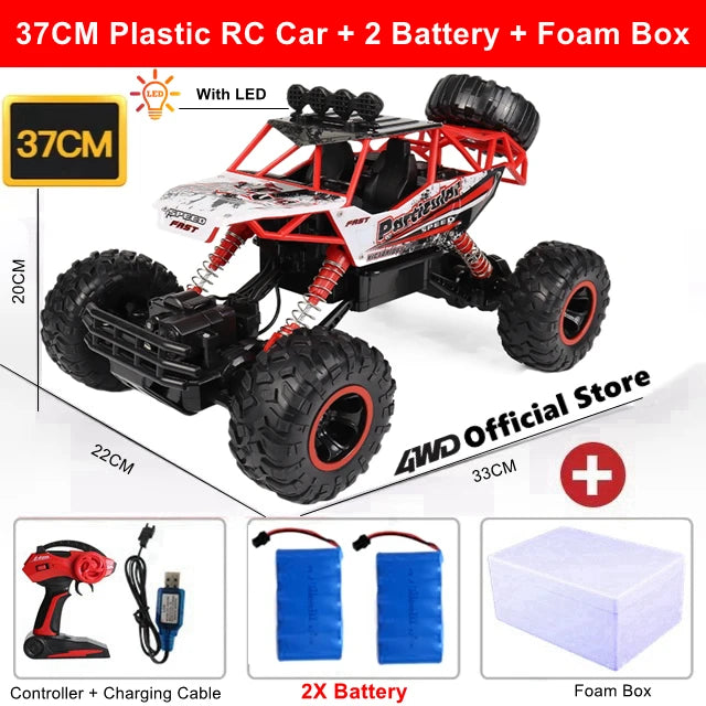 Oike RC Car Remote Control Climbing Vehicle Outdoor All Terrain Off-road Trucks 4WD Racing Drift Cars Toy Gift for Kids Adults
