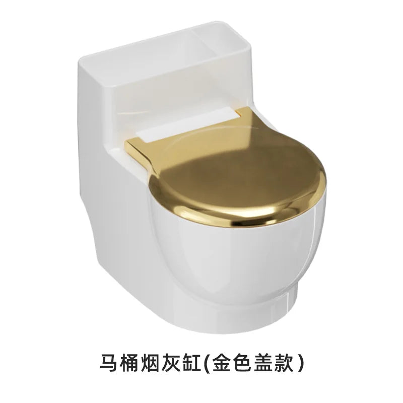 Ashtray, New Chinese Ashtray Creative Gift, Toilet Wall-mounted Ashtray With Lid, High Value, Anti-fly Ash Cute