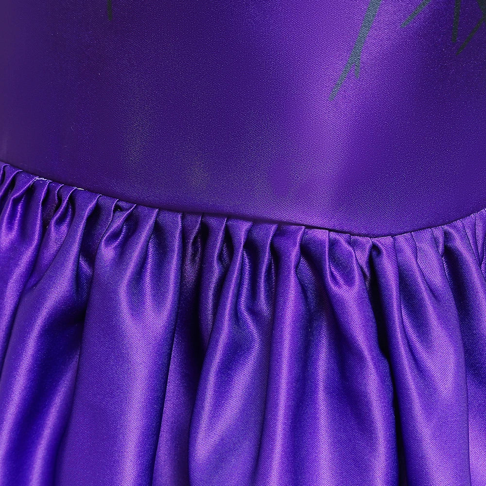 Halloween Bat Gothic Cosplay Girl Costumes Christmas Carnival Kids Pumpkin Birthday Costume for Children Princess Party Dresses
