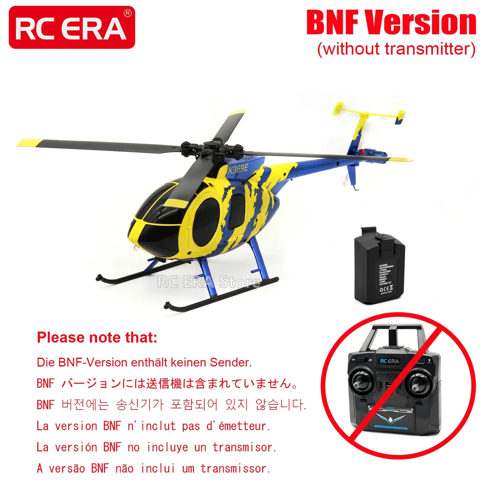 RC ERA C184 Mini MD500 with Optical Flow Sensor Scale Micro RC Helicopters for Adults Beginner Remote Control Hobby Toys Gift