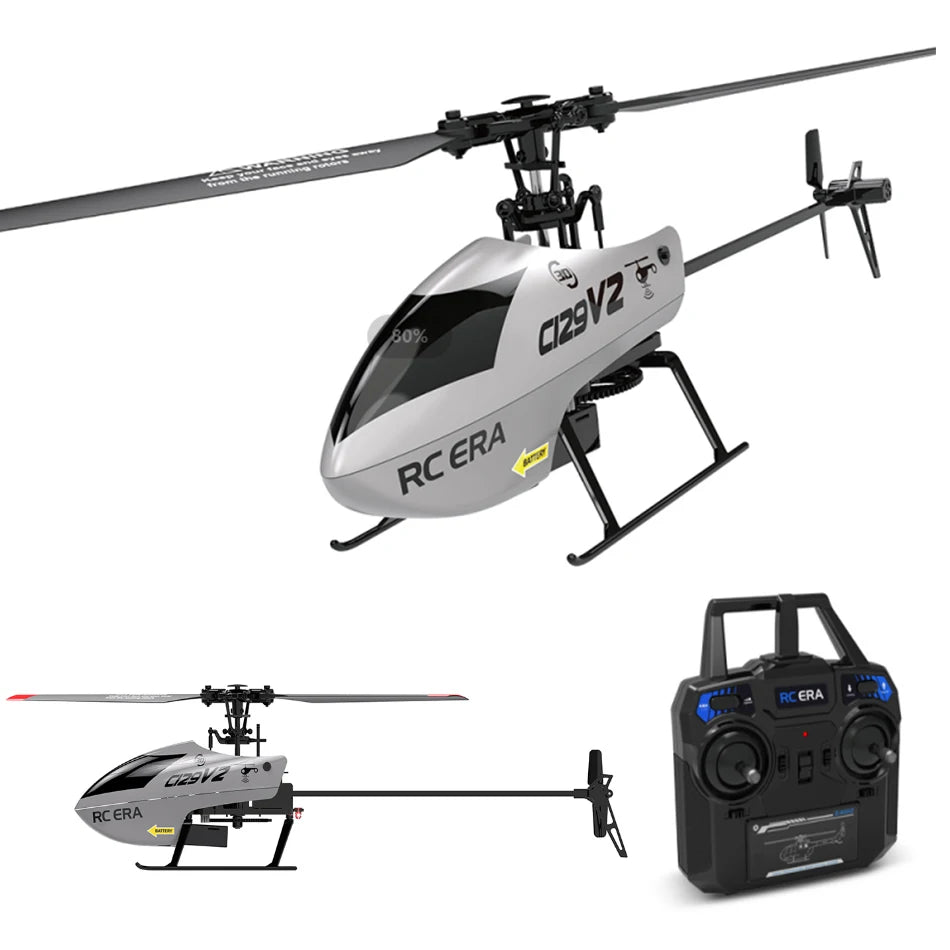 RC ERA C184 Mini MD500 with Optical Flow Sensor Scale Micro RC Helicopters for Adults Beginner Remote Control Hobby Toys Gift