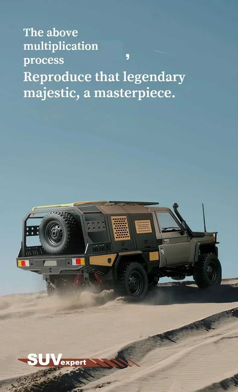 MN128 1/12 RC Car 4WD Jeep Model 2.4G Remote Control LED Light 4X4 Off Road 4WD Climbing RC Truck Electric Toy Car Gift for Boy