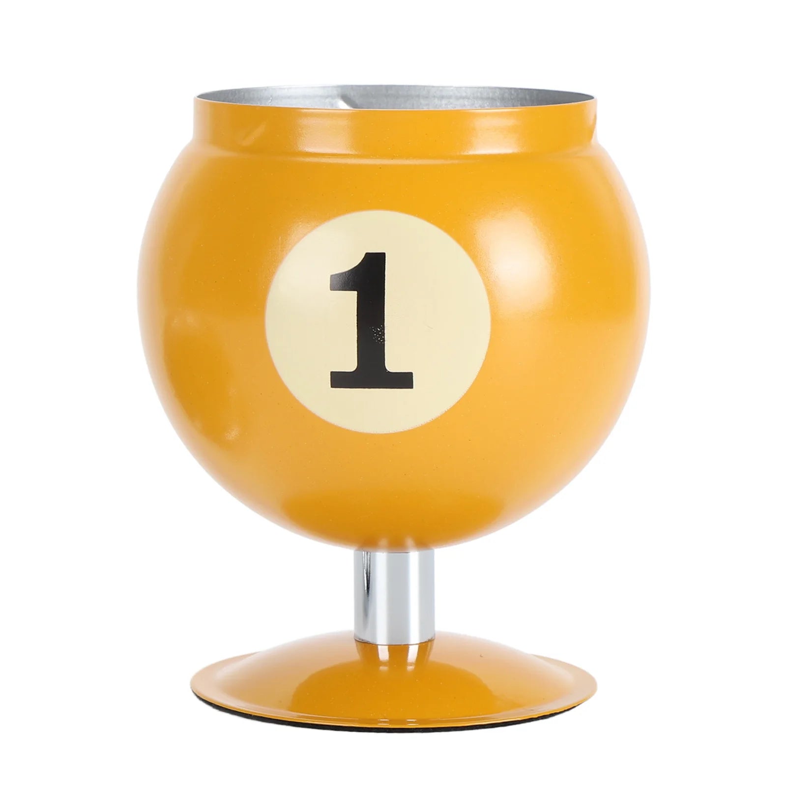 Ashtray Billiard Ashtray with Lid Windproof Automatic Extinguishing Decorative Ashtray for Home Restaurant KTV Bar Cigar Ashtray