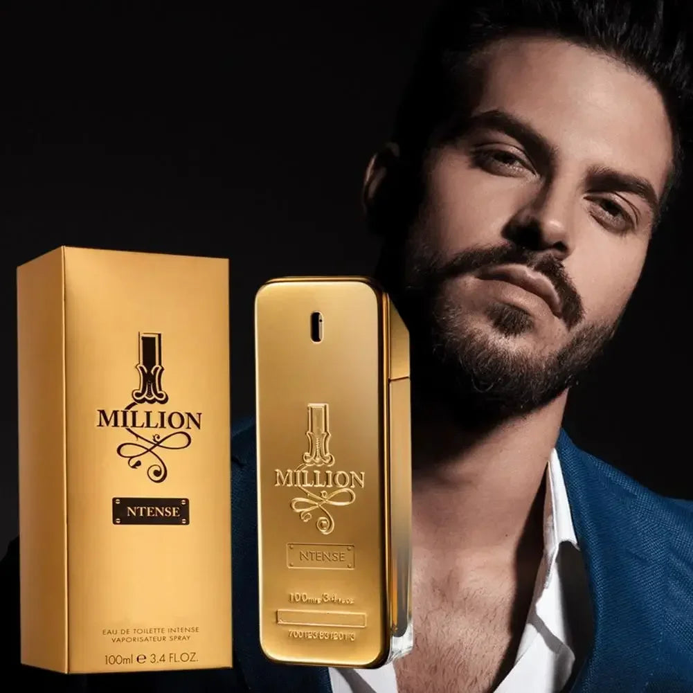 100ml Perfume Golden Million Gold Brick Extrait - Men's Long-Lasting Woody Perfume Men's Perfume Pray Fragrance Cologne