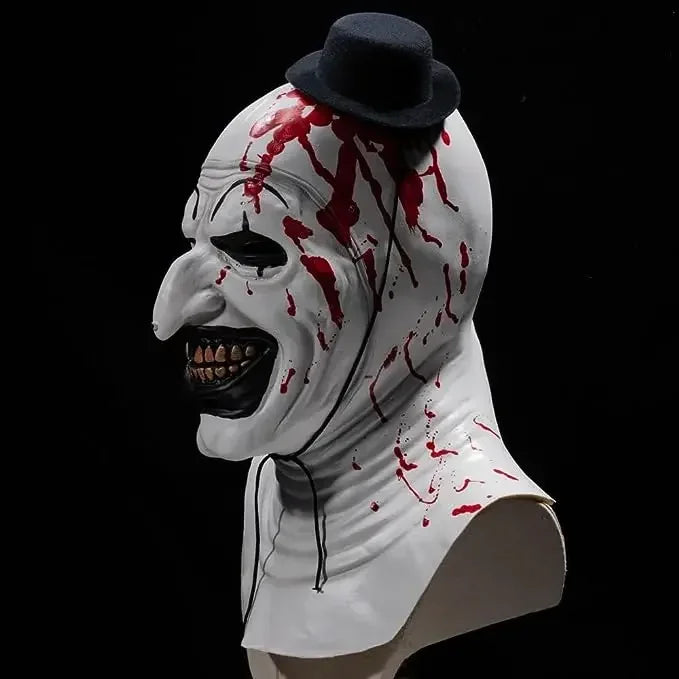 Halloween Party Mask Art The Clown Mask Scary Cosplay Carnival Costume Pro Terror Clown Masks Full Face Adults Masquerade mask