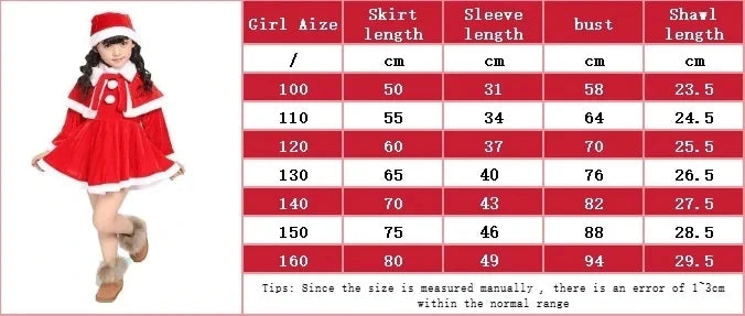 2025 Children's Christmas Costumes, Cosplay Costume Set for Santa Claus Boys and Girls, Classic Red Fashion Costumes, Baby and T