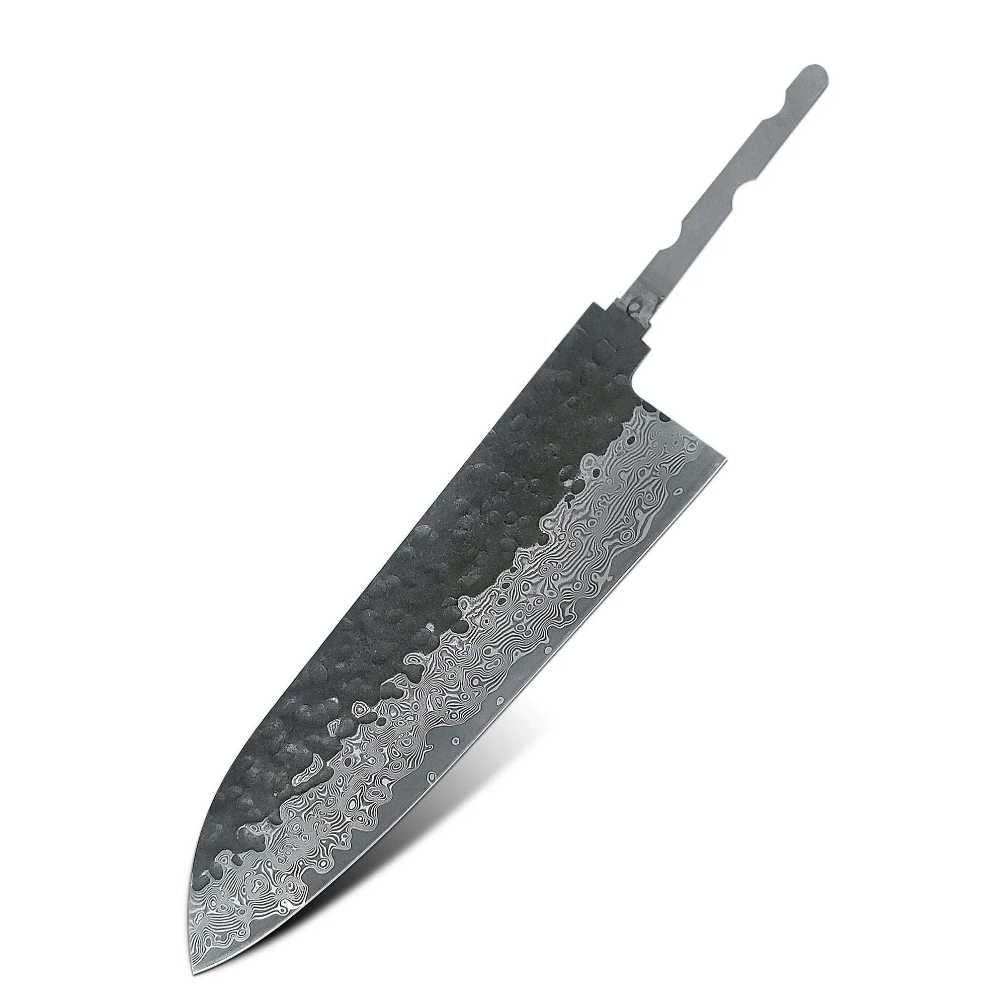 Amber 67 Layers VG10 Damascus Steel Knife Blade