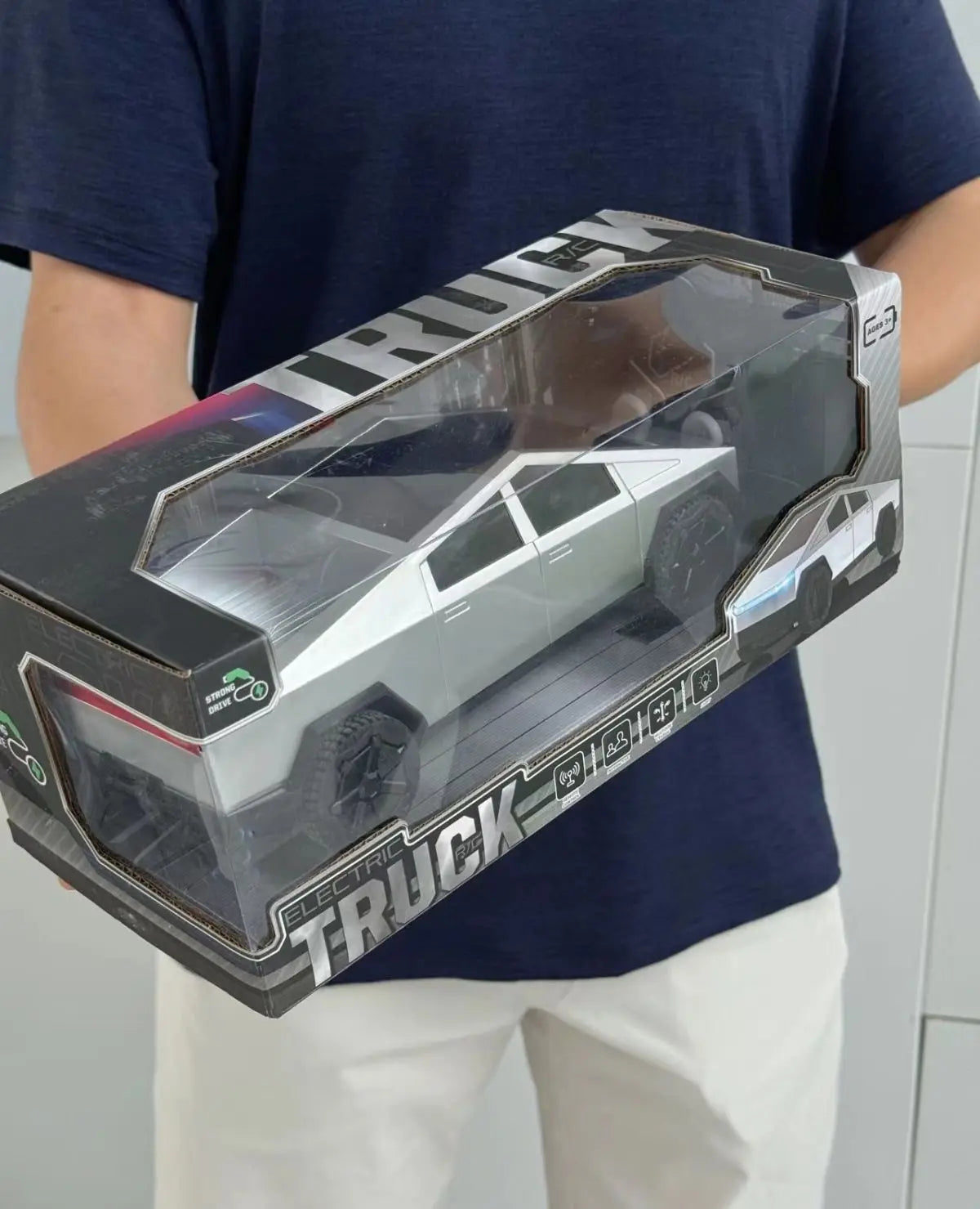 1:12 Rc Cybertruck Offroad Station Wagon Batmobile Rc Car Simulation Pickup Truck Simulation Collection Model Kids Toys Boy Gift
