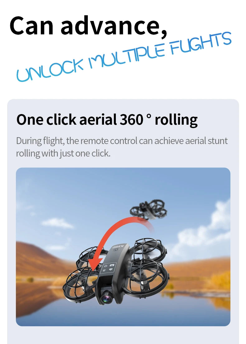 K100 MAX Mini GPS Drone 8K HD Camera Real Time Video Transmis Screen Control Obstacle Avoidance Aerial Photography RC Quadcopter