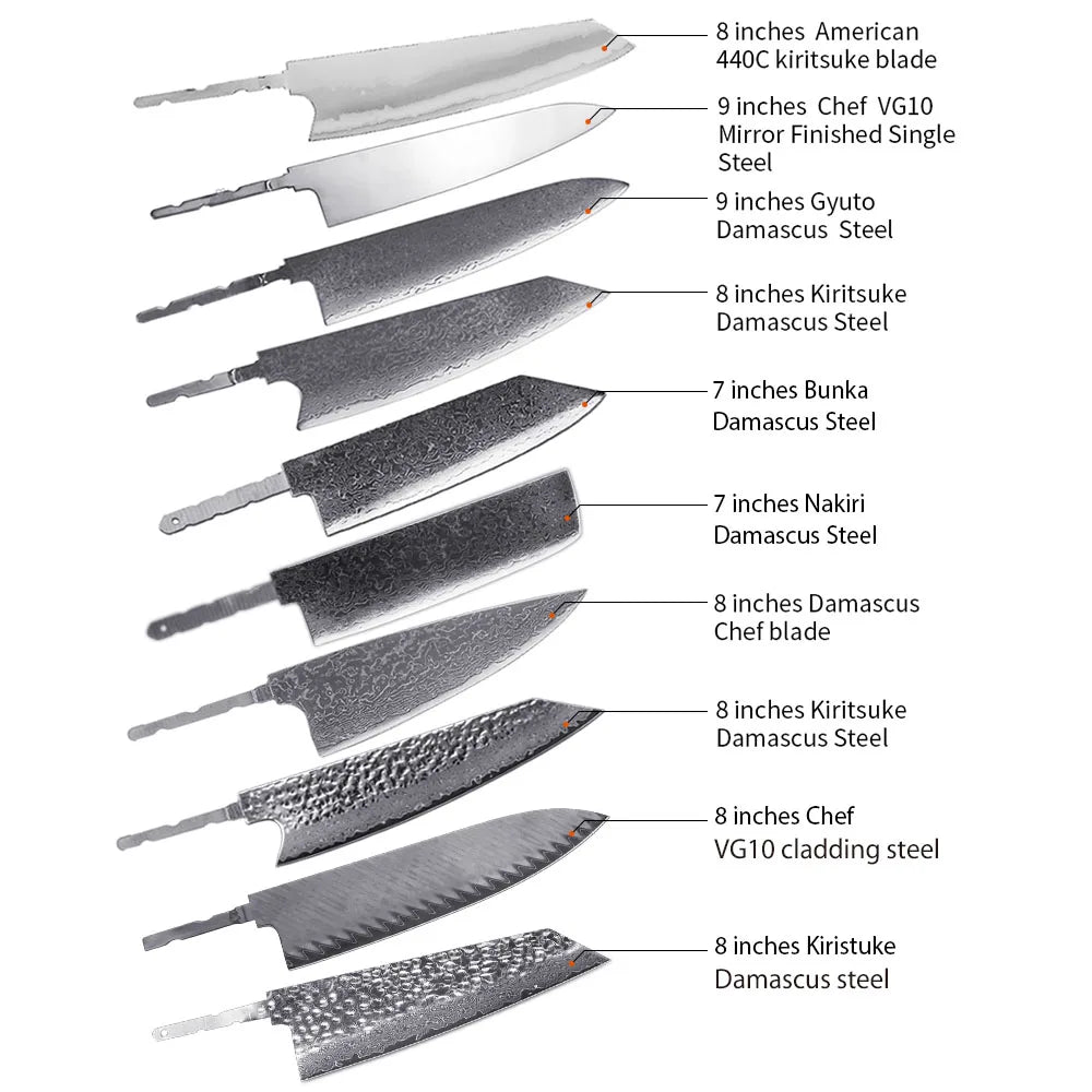 Amber Knife High Quality Kitchen Tools Blade Japanese Damascus Steel Very Good Price Global Shipping