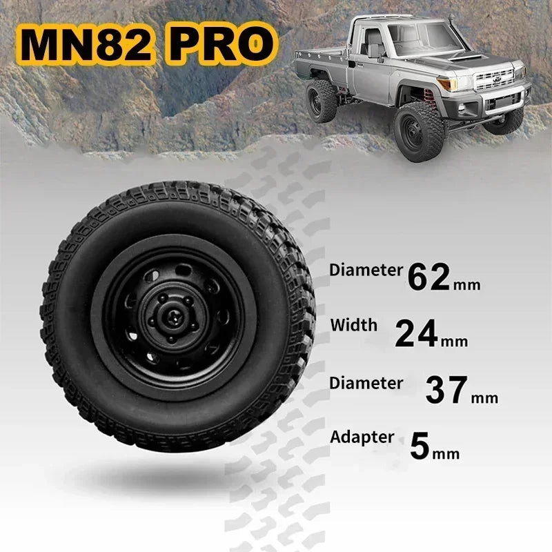 MN128 1/12 RC Car 4WD Jeep Model 2.4G Remote Control LED Light 4X4 Off Road 4WD Climbing RC Truck Electric Toy Car Gift for Boy
