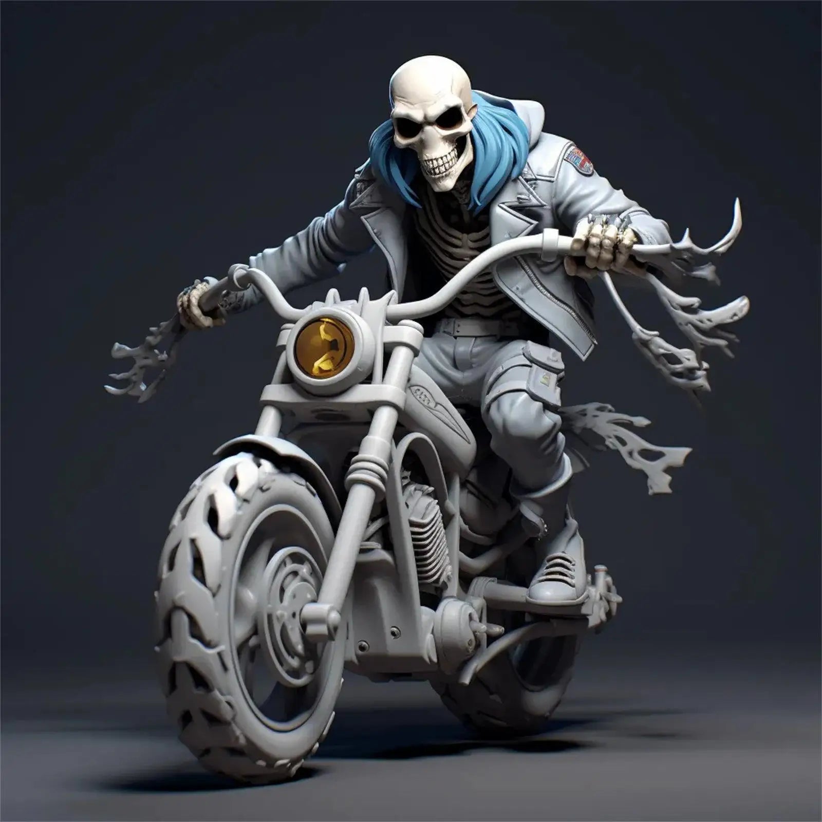 Halloween cartoon decorations, car decorations, skull statues, car skateboards, acrylic pendants