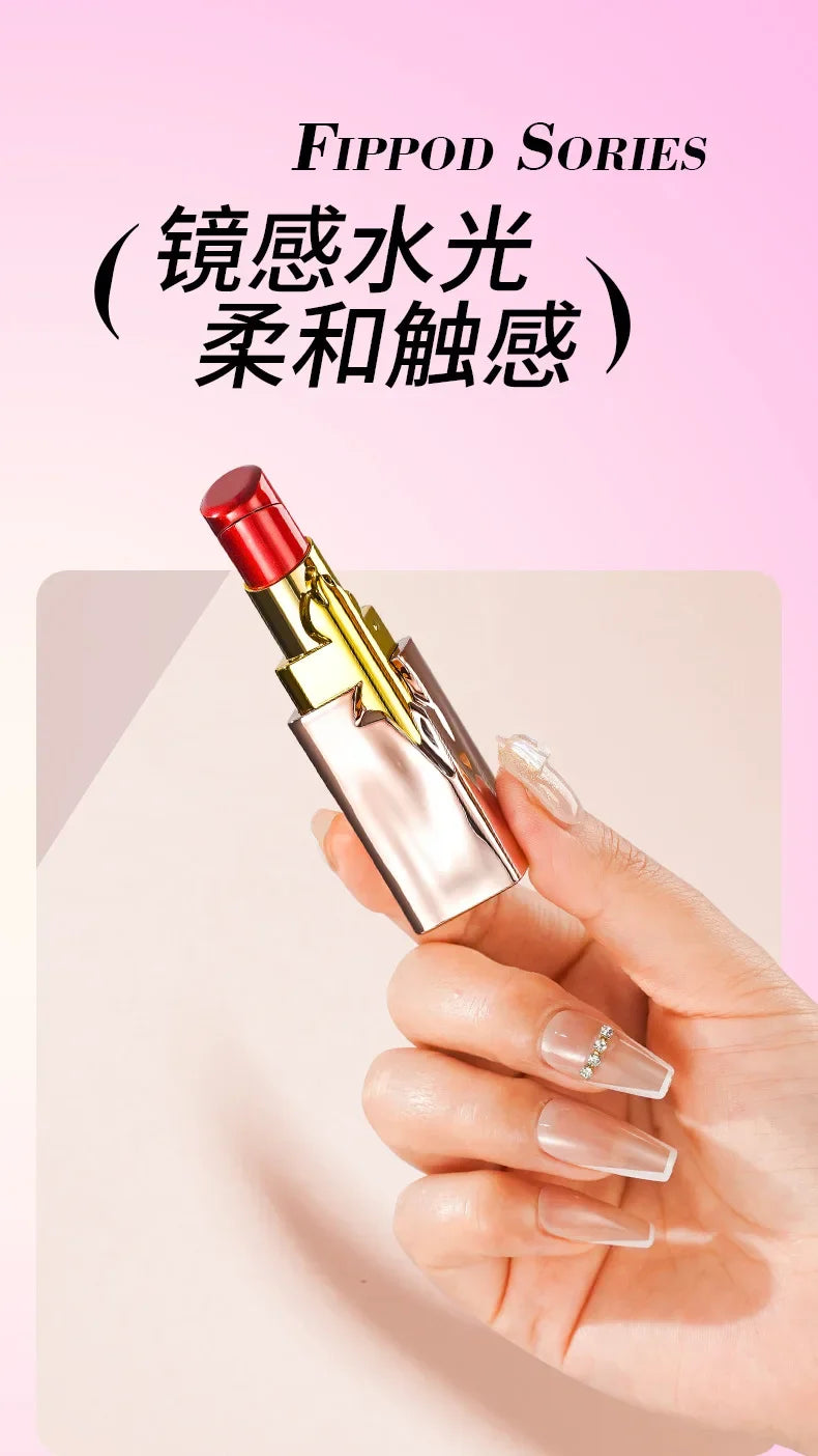 NEW Creative Lipstick Lighter Portable Open Flame Cigarette Lighter Female Student Lighter High-Value Smoker Gifts 2025