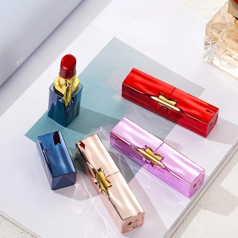NEW Creative Lipstick Lighter Portable Open Flame Cigarette Lighter Female Student Lighter High-Value Smoker Gifts 2025