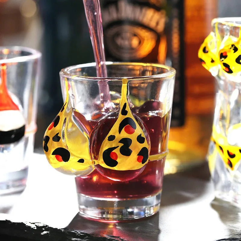 Bikini Bust 3D Shot Glass Funny Girls Body Shape Wine Glasses Bar Bachelor Par Cocktail Whiskey Vodka  Beverage Cups 50/80ML