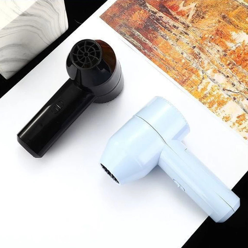 Quiet Cordless Hair Dryer Small Portable Cordless Hair Dryer USB Charging Art Joint Examination Colour Quick Dryer