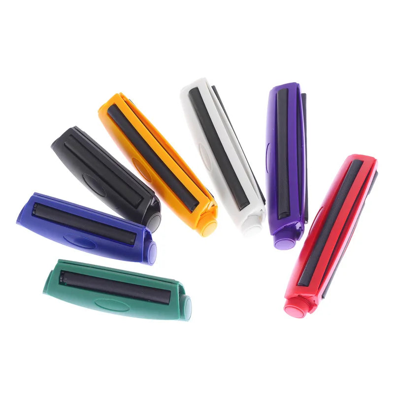 New 110mm/78mm Cigarette Rolling Machine with Tobacco Storage Tube for DIY Rolling Paper Wrapping Maker Smoking Accessories
