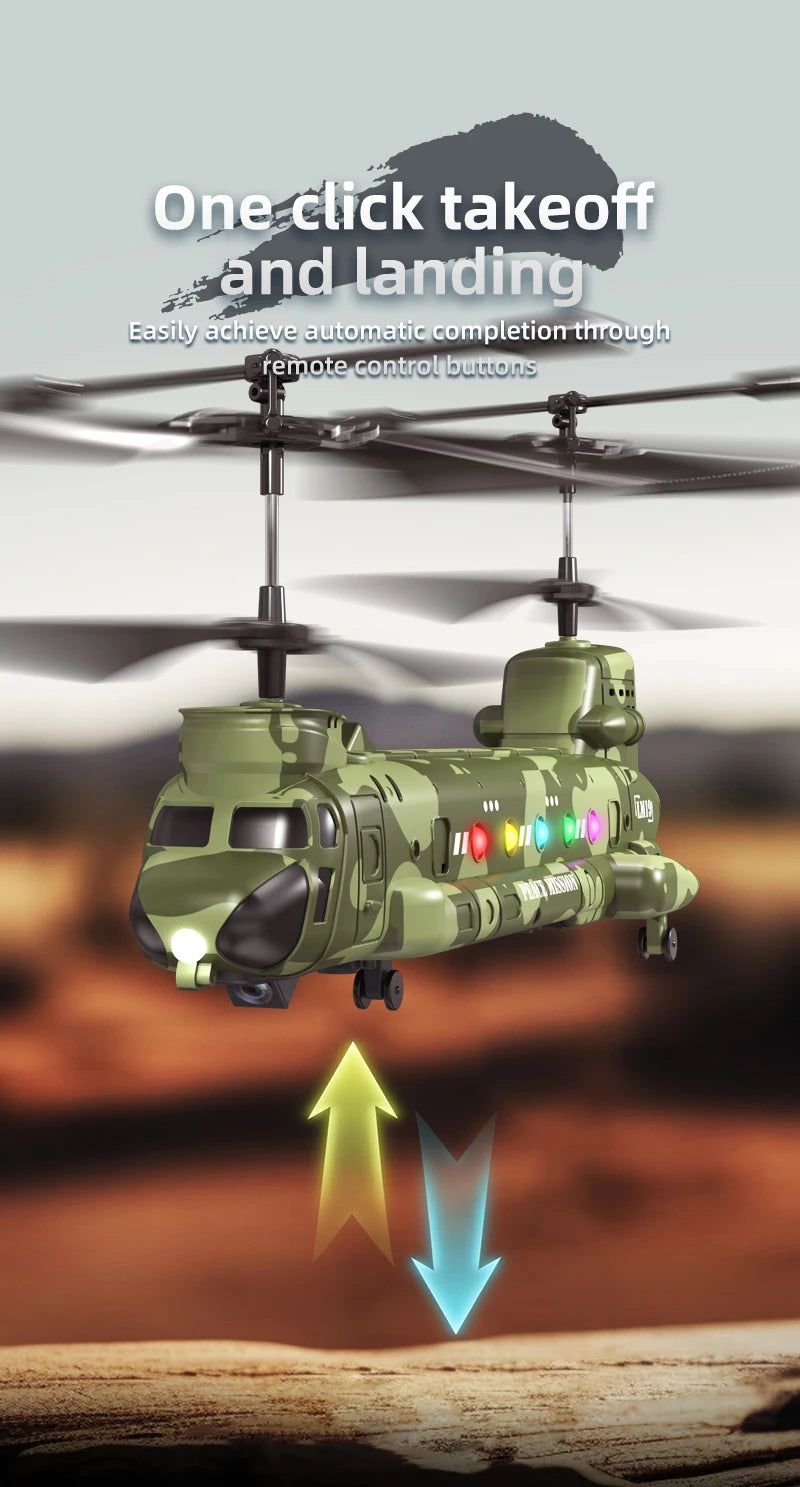 RC Helicopter LM19-D LED Lights 480P Camera Hd Aerial Photography 2.4g Remote Control Aircraft Model Toys for Boys Children Gift