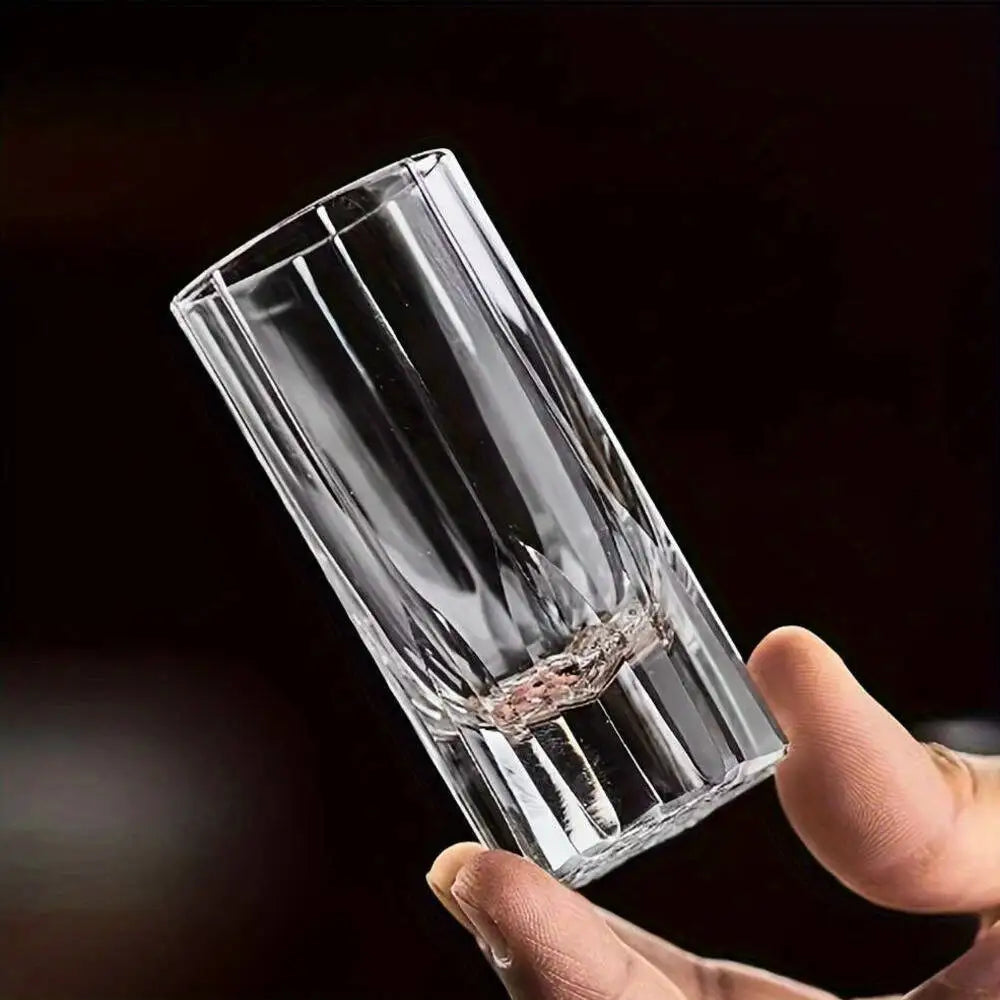 30ML Crystal Shot Glass Whiskey Tequila Glasses Home Bar, Elegant Gift Set For Weddings, Parties & Bourbon Tasting,liquor Cup