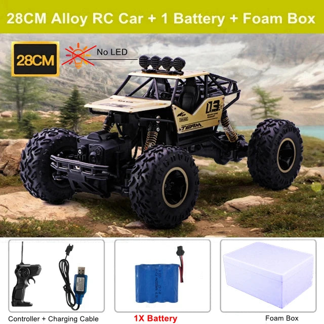 Oike RC Car Remote Control Climbing Vehicle Outdoor All Terrain Off-road Trucks 4WD Racing Drift Cars Toy Gift for Kids Adults