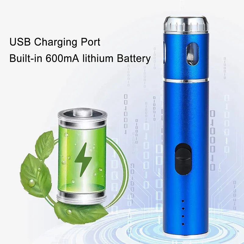 Electric Tobacco Grinder Stailess Steel Herb Spice Mill USB Herbal Crusher Household Mini Grinder Smoking Accessories