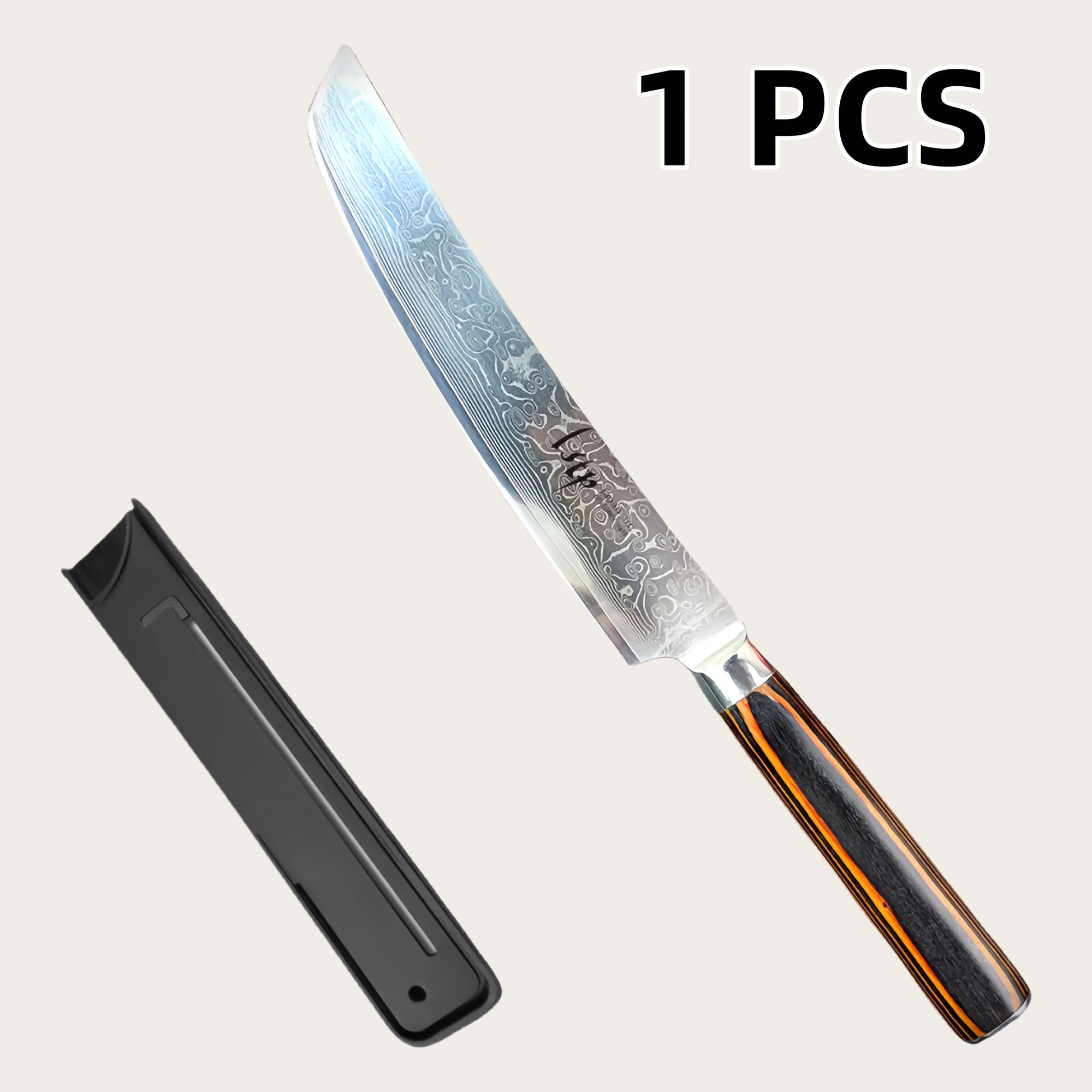 Damascus Steel Kitchen Knife Chef Knife Butcher Meat Cleaver Boning Barbecue Slicing Kiritsuke Knife Sushi Knife Cooking Tools