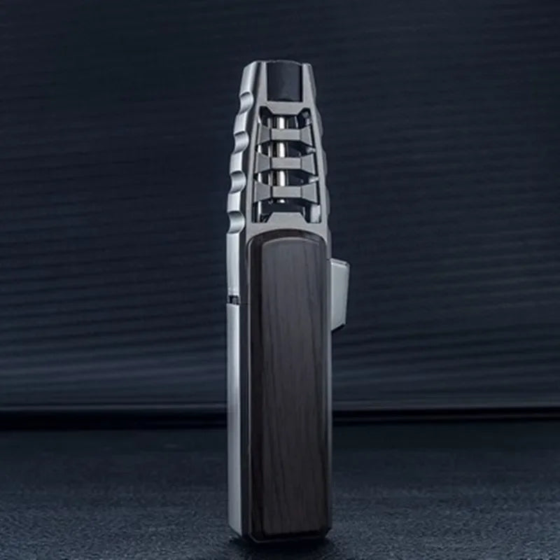 Kitchen BBQ Cigar Big Jet Flame Fire Butane Torch Outdoor Powerful Flame Camping Gun Lighter Mans Tools Without Gas No Box