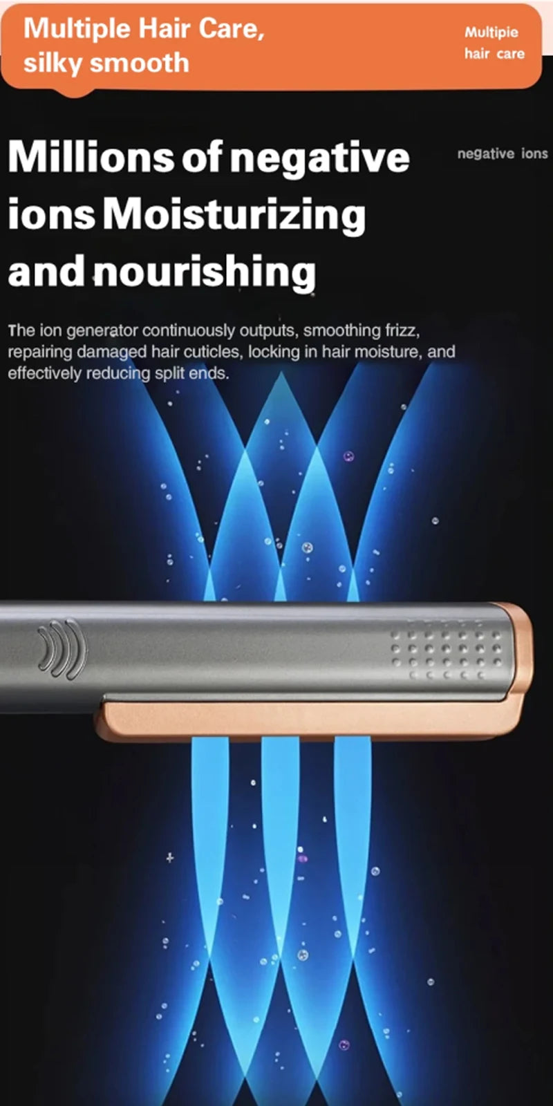 Popular Hair Straightener Global Travel Hair Straighteners for Women Fast Heating Hair Straightener