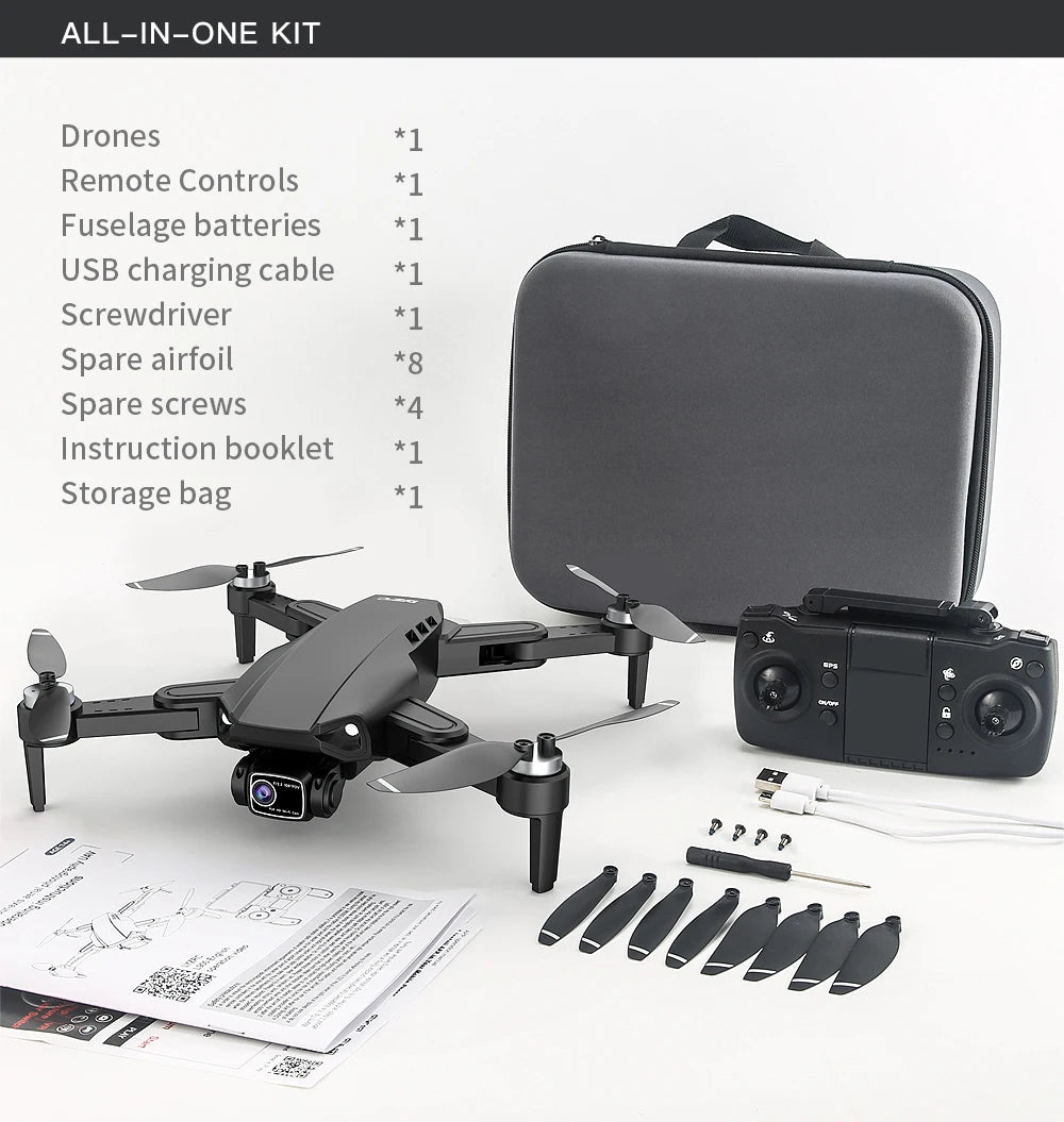 LYZRC L900 PRO SE Drone 4K Professional HD Dual Camera GPS Dron 5G WIFI FPV Foldable Quadcopter Brushless Motor RC Helicopter