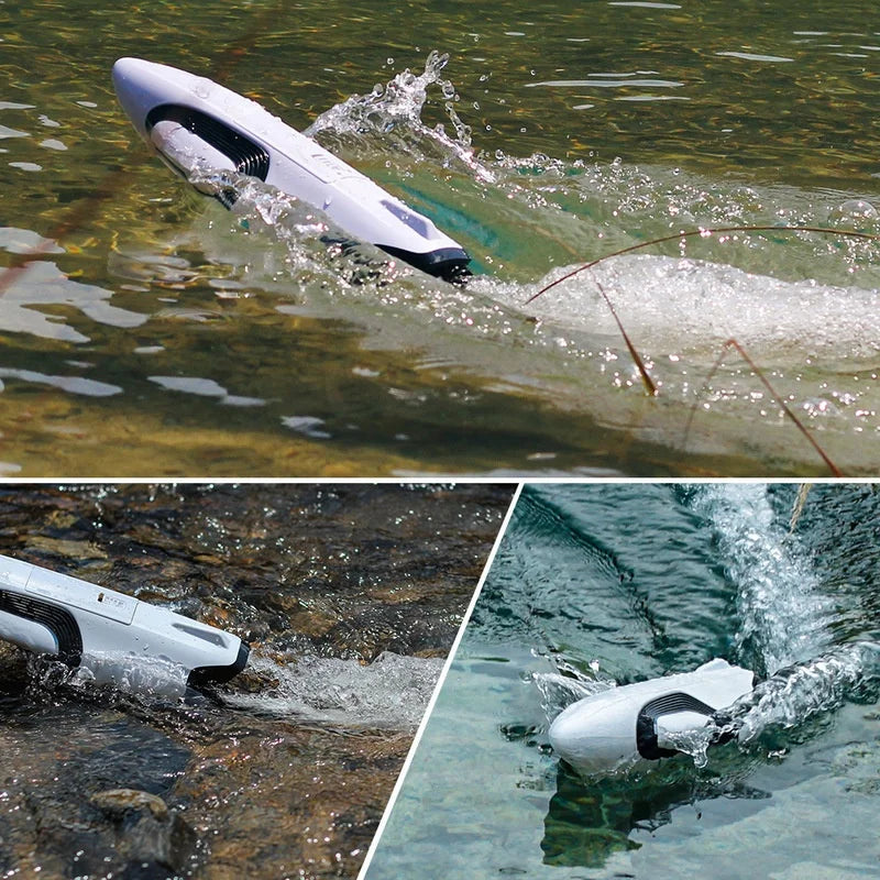 S2 Twin Jet RC Racing Boat High Speed Self-Righting Remote Control Ship 2.4Ghz Watercraft Model with Flip Over Recovery