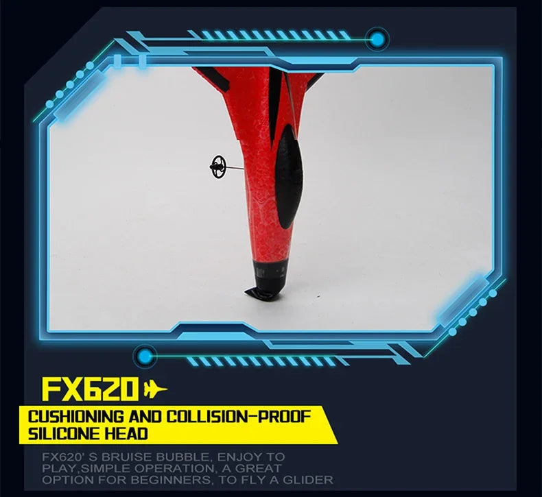 FX620   RC Foam Aircraft SU-35 Plane 2.4G   Remote Control Fighter- Plane Glider Airplane Foam Boys Toys for Children