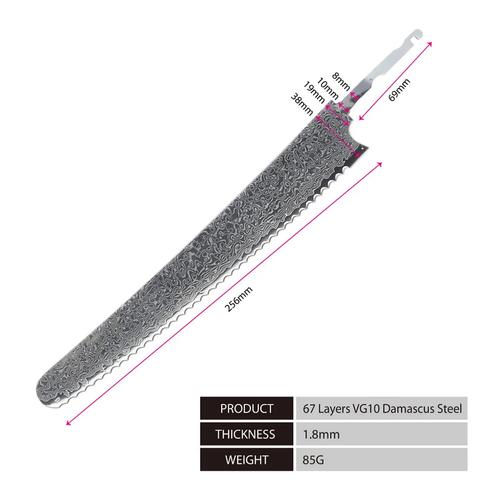 Amber Knife High Quality Kitchen Tools Blade Japanese Damascus Steel Very Good Price Global Shipping