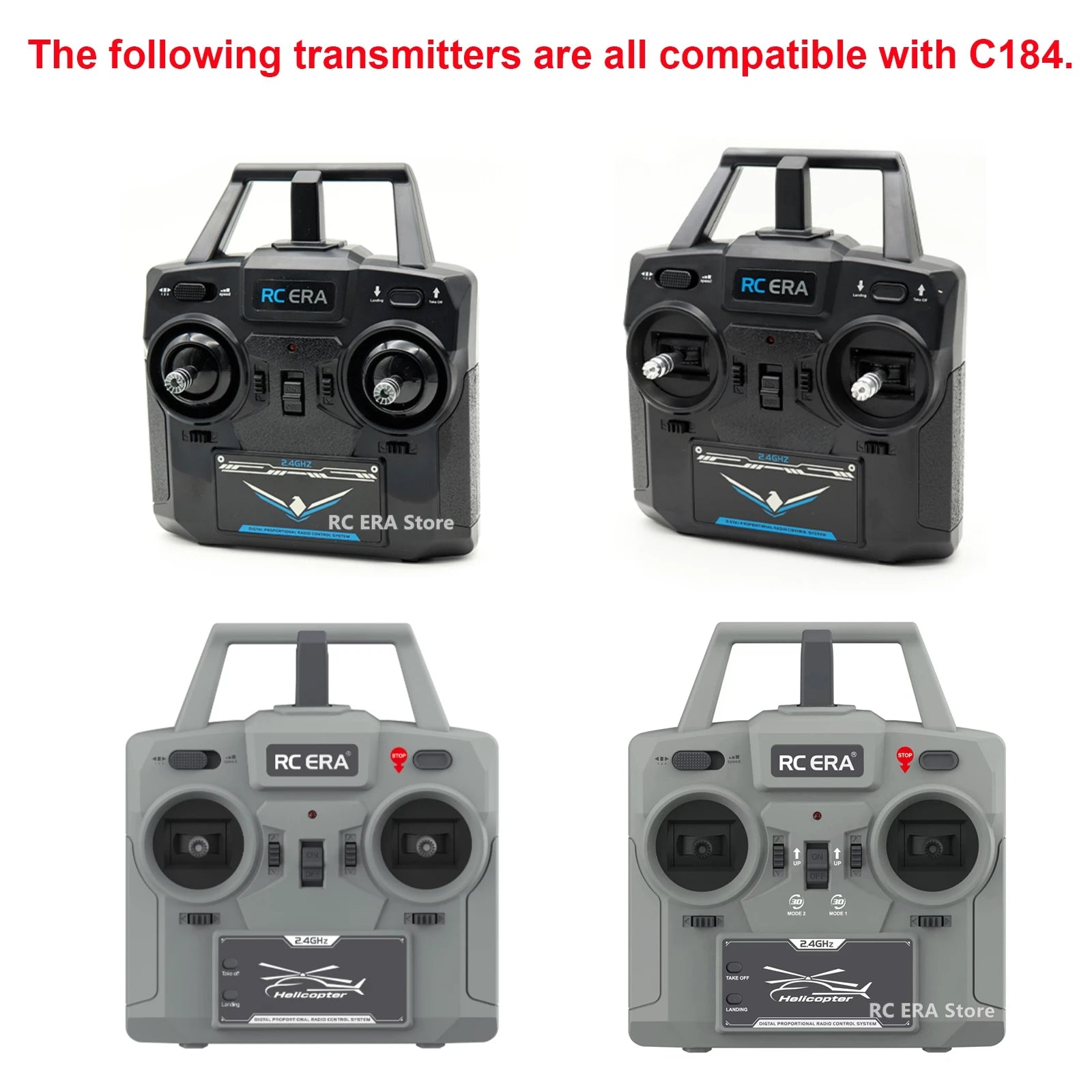 RC ERA C184 Mini MD500 with Optical Flow Sensor Scale Micro RC Helicopters for Adults Beginner Remote Control Hobby Toys Gift