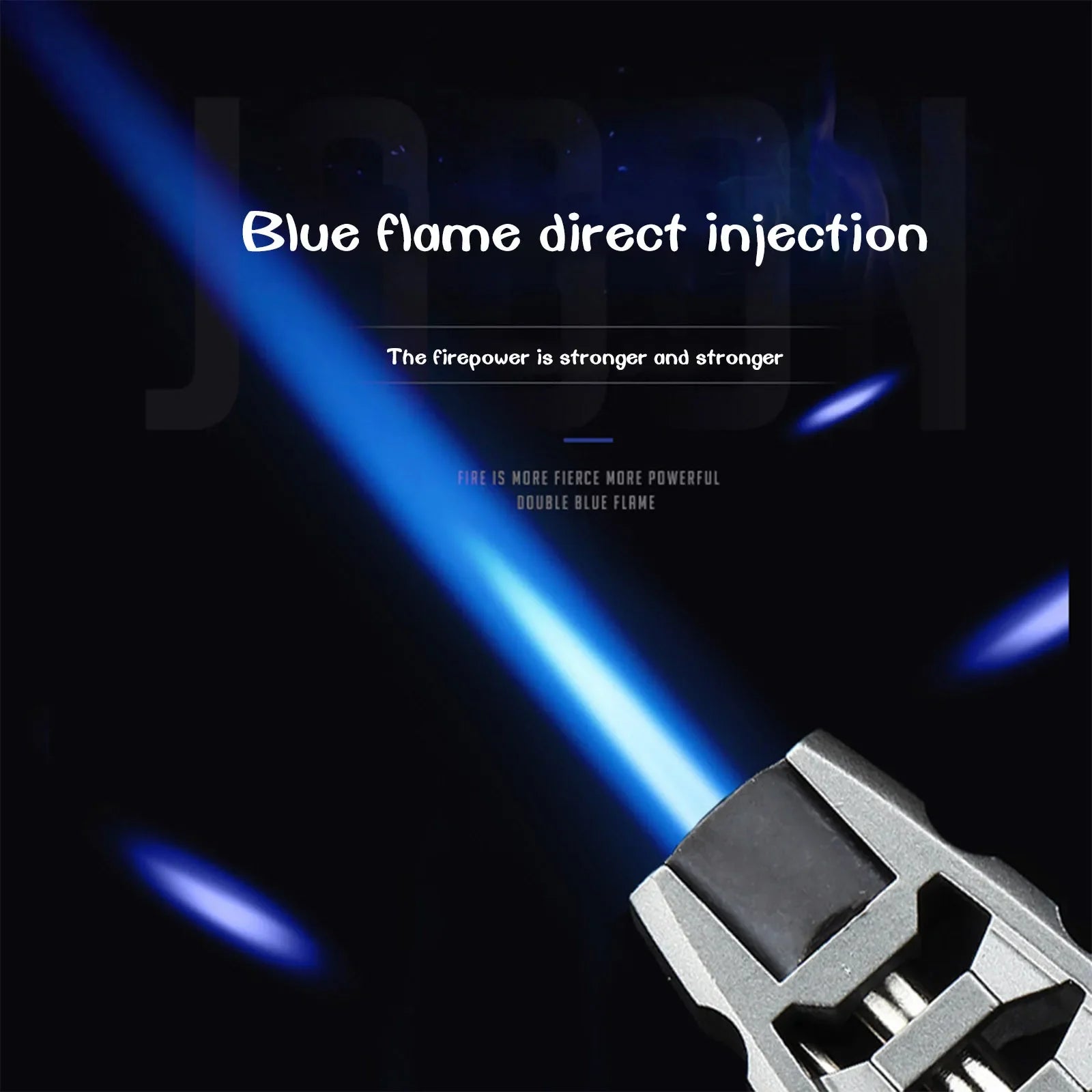 Kitchen BBQ Cigar Big Jet Flame Fire Butane Torch Outdoor Powerful Flame Camping Gun Lighter Mans Tools Without Gas No Box