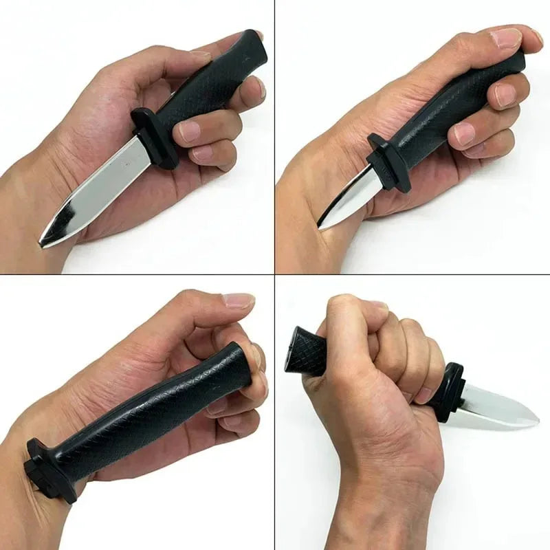 Halloween decoration props, fake knives, plastic telescopic knives, party children's fun prank props, gifts
