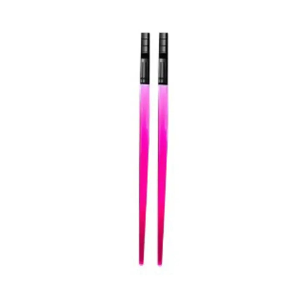 Toys Glowing Light Saber Chopsticks Washable Reusable LED Chopstick Detachable Luminous Chopstick Party