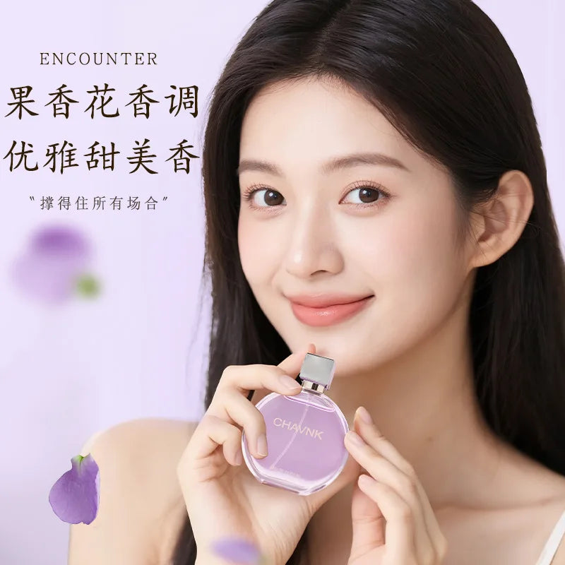 Splendide Encounter Purple Meets Eau De Parfum Light Fragrance Floral Vaporisateur Natural Spray 50ML Perfume