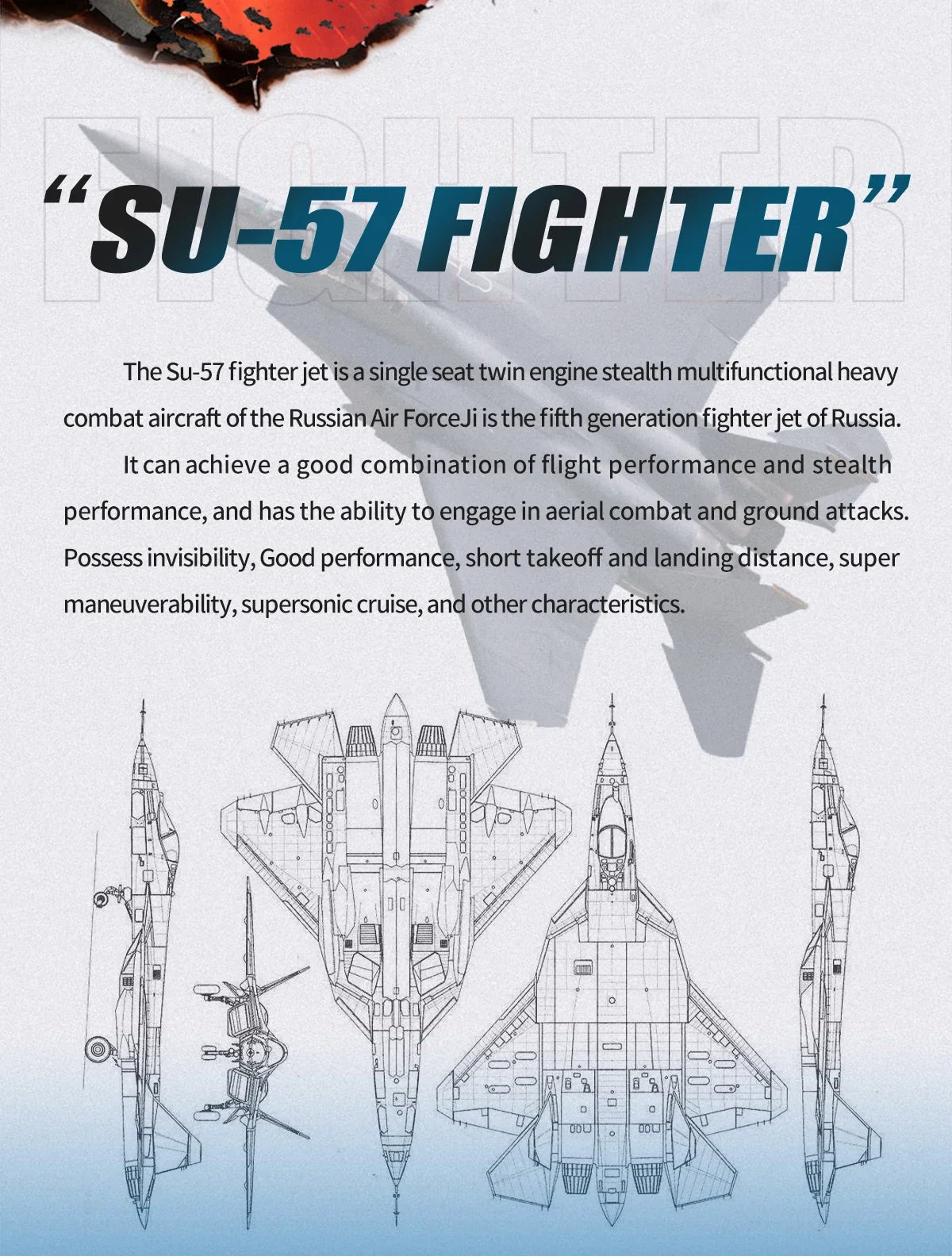 FX620   RC Foam Aircraft SU-35 Plane 2.4G   Remote Control Fighter- Plane Glider Airplane Foam Boys Toys for Children