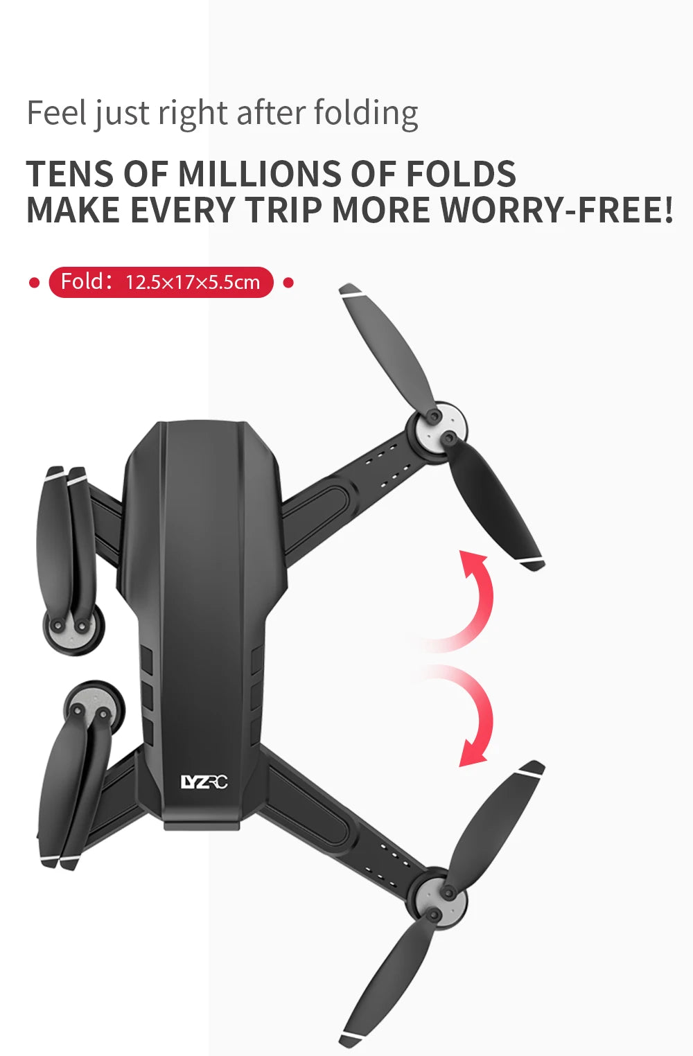 LYZRC L900 PRO SE Drone 4K Professional HD Dual Camera GPS Dron 5G WIFI FPV Foldable Quadcopter Brushless Motor RC Helicopter