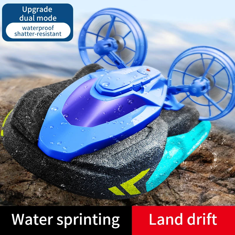 New S10 Water and Land 2 IN 1 Remote Control Drift Car Hovercraft Deformation Multifunctional RC Hovercraft Boat Car Kid RC Toy