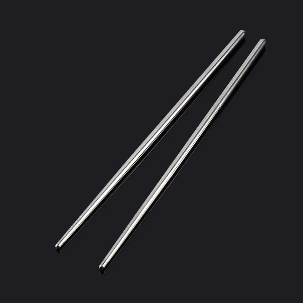 Practical Chinese Hollow Chopsticks Non-slip Stainless Steel Chop Stick Chopstick