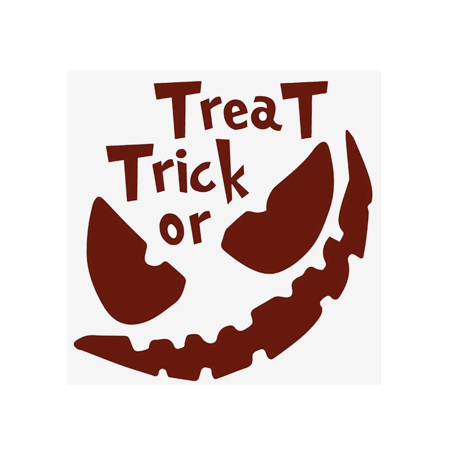 Halloween Evil Expression Sticker Bathroom Horror Toilet Sticker Wall Stickers Festival Atmosphere Decorative Props