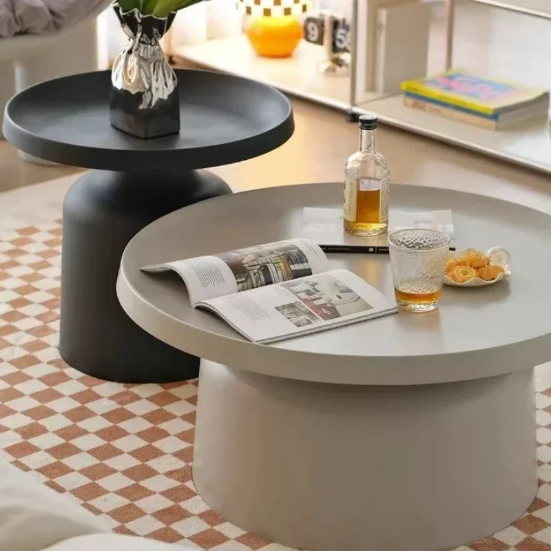 Hot Sale Nordic Coffee Table, Creative Round Living Room Table, High-end Light Luxury Side Desk, Modern Simple Furniture 121