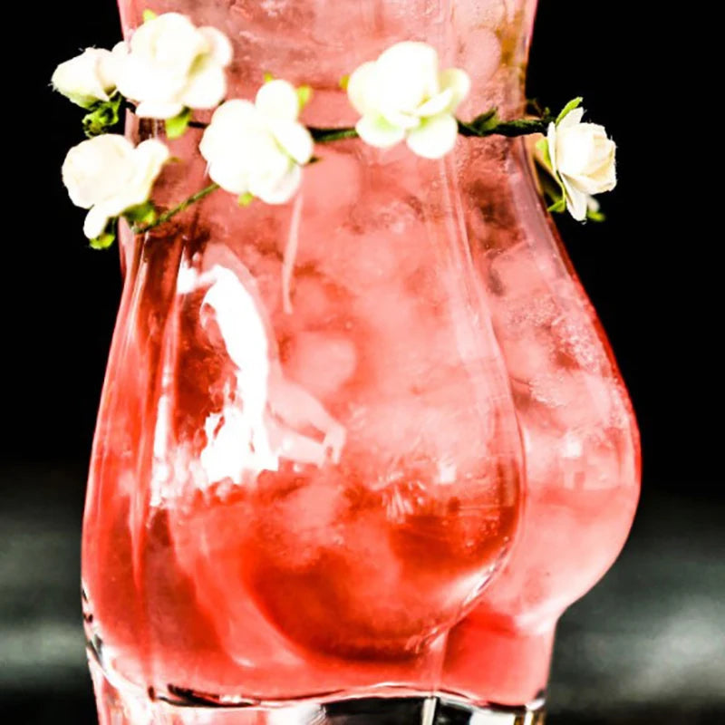 Unique Beer Cup Funny Wine Glass Whisky Vodka Shot Glasses Creative Bar Cocktail Glass Body Shape Mug Coffee Juice Cup